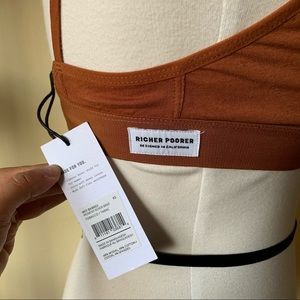 Richer Poorer Tobacco Rust Soft Bralette XS